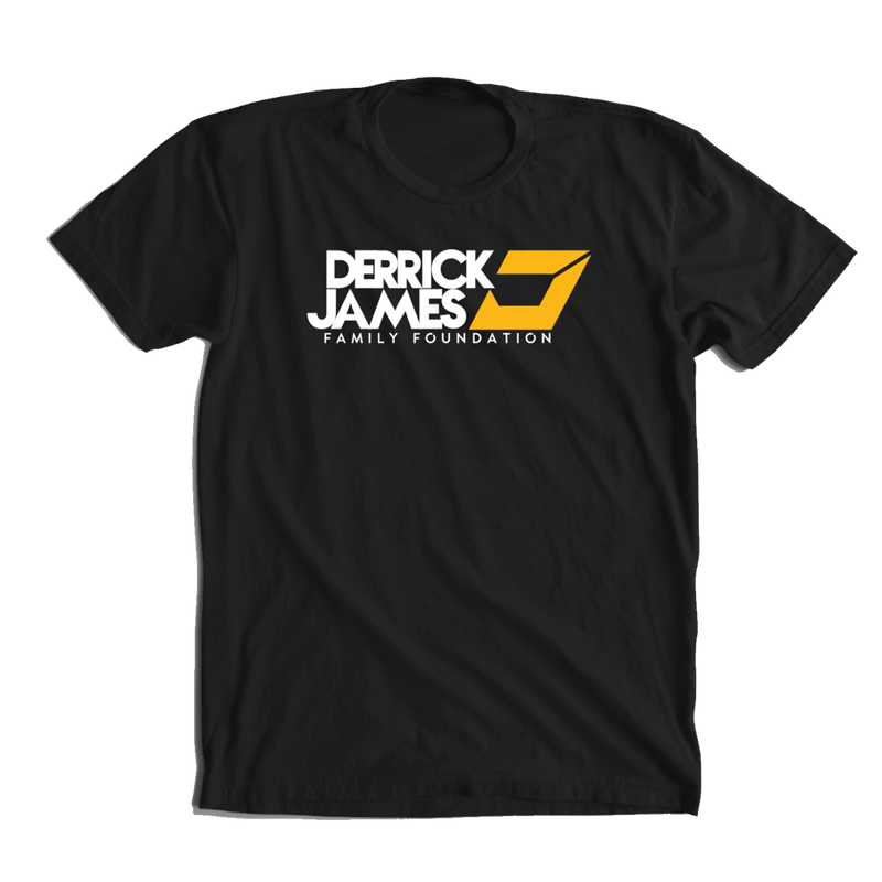 Derrick James Family Foundation Shirt Black