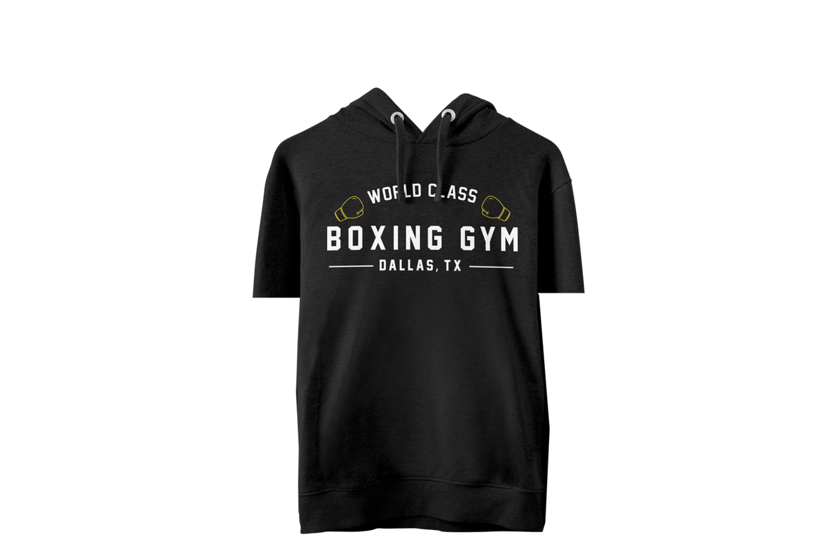 World Class Boxing Gym Short Sleeve Hoodie
