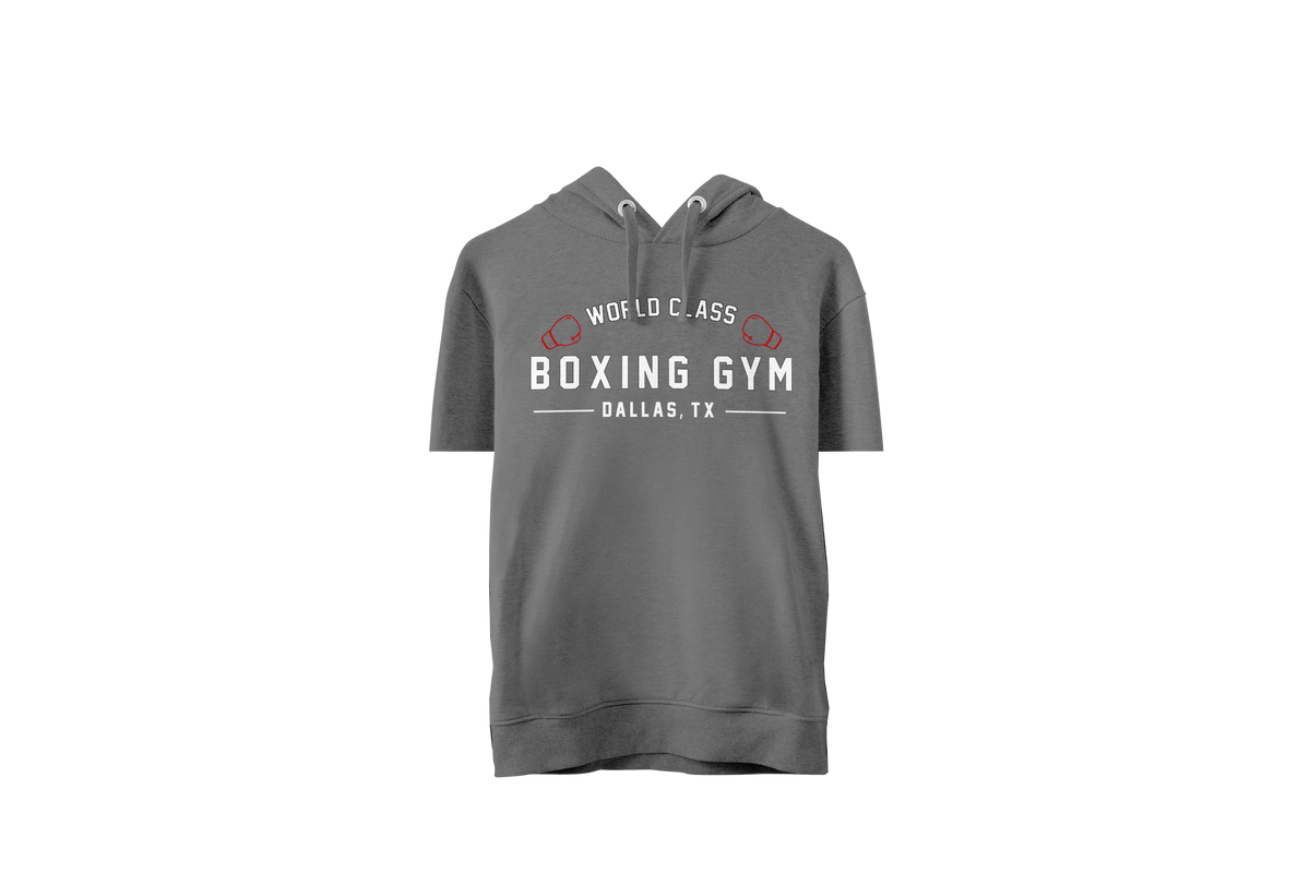 World Class Boxing Gym Short Sleeve Hoodie